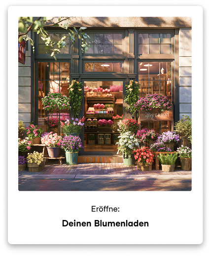 Ouvrez votre fleuriste